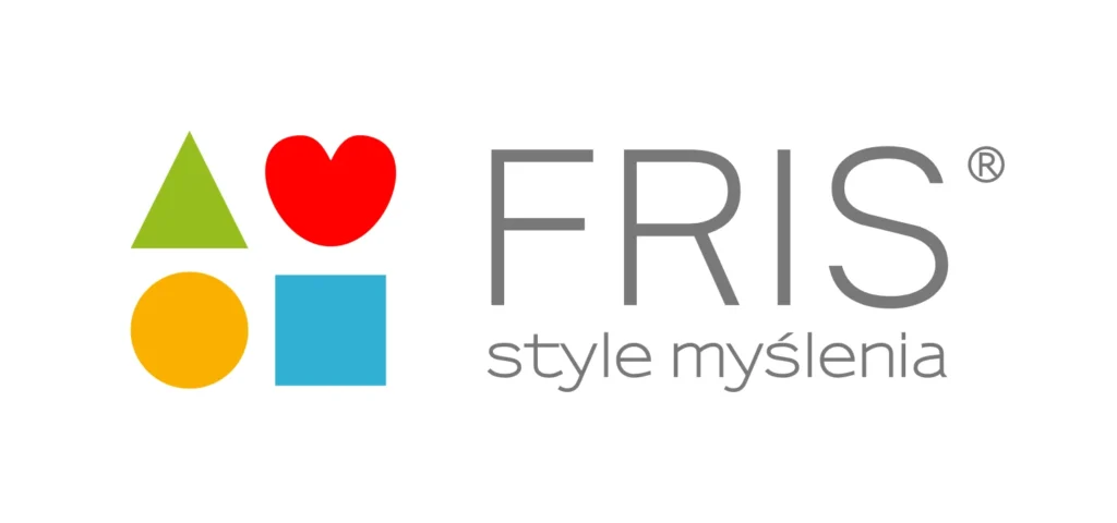Logotyp FRIS style myślenia wykorzystywany w kursie współpracy z trudnym szefem.